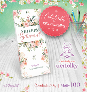 Belgická čokoláda 50 g | Motiv 160