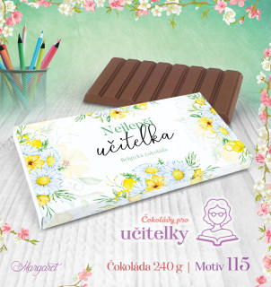 Belgická čokoláda 240 g  |  Motiv 115