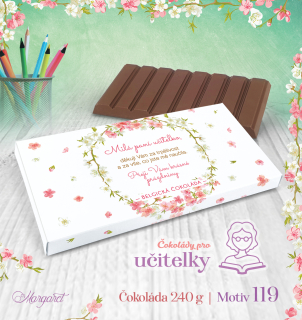 Belgická čokoláda 240 g | Motiv 119