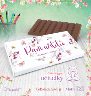 Belgická čokoláda 240 g | Motiv 121
