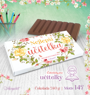 Belgická čokoláda 240 g | Motiv 147