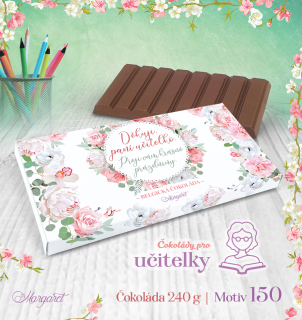 Belgická čokoláda 240 g | Motiv 150