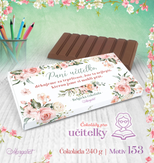 Belgická čokoláda 240 g | Motiv 153