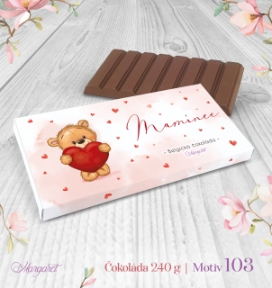 Belgická čokoláda 240 g | Motiv 103