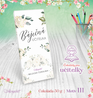 Belgická čokoláda 50 g | Motiv 111
