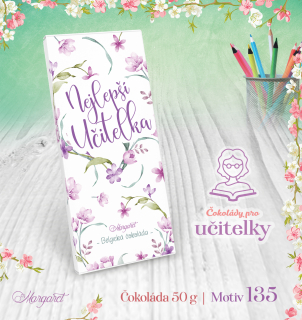 Belgická čokoláda 50 g | Motiv 135