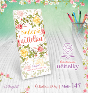 Belgická čokoláda 50 g | Motiv 147