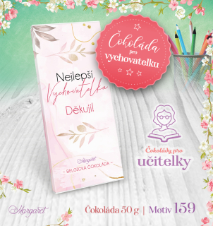 Belgická čokoláda 50 g | Motiv 159