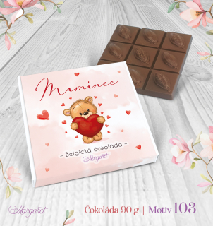 Belgická čokoláda 90 g  |  Motiv 103