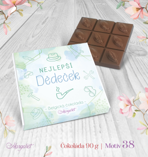 Belgická čokoláda 90 g | Motiv 38