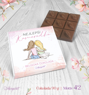 Belgická čokoláda 90 g | Motiv 42