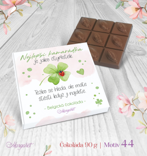 Belgická čokoláda 90 g | Motiv 44