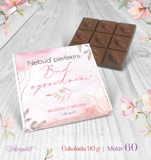 Belgická čokoláda 90 g | Motiv 60