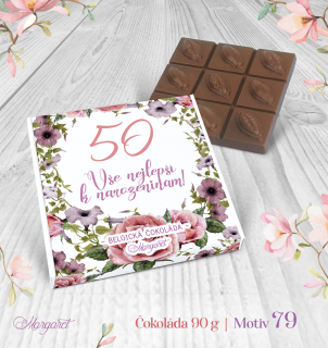 Belgická čokoláda 90 g  |  Motiv 79
