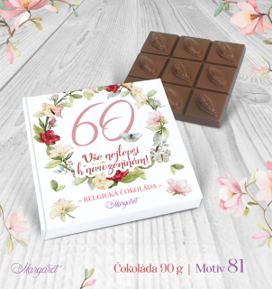 Belgická čokoláda 90 g  |  Motiv 81