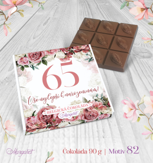 Belgická čokoláda 90 g  |  Motiv 82