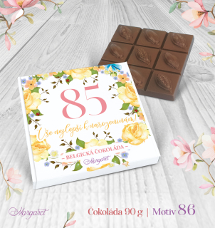 Belgická čokoláda 90 g  |  Motiv 86