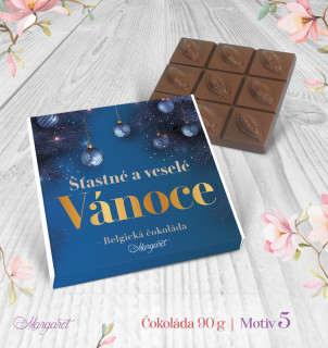 Belgická čokoláda 90 g | Motiv 5