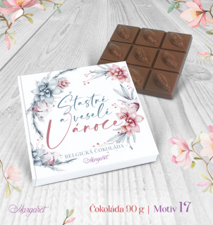 Belgická čokoláda 90 g | Motiv 17