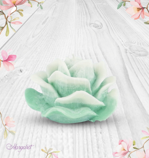 Svíčka Kvetoucí růže – Mint / Motýlek
