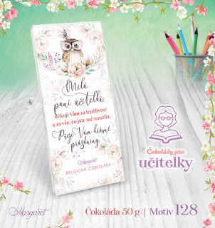 Belgická čokoláda 50 g | Motiv 128